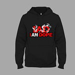 I Am Dope - Black Designer/Streetwear Hoodie