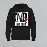This I Am Dope Rose Hoodie Is Not Only Fashionable It's Extremely Eye Catching