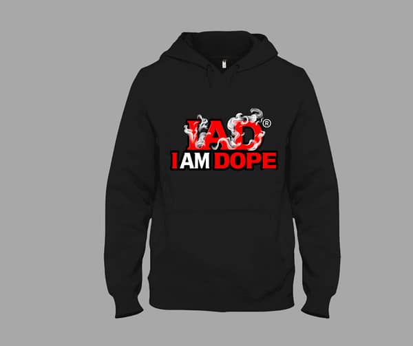 I Am Dope - Black Designer/Streetwear Hoodie