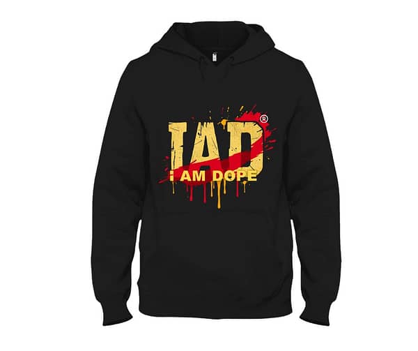 I Am Dope - Black Designer/Streetwear Hoodie