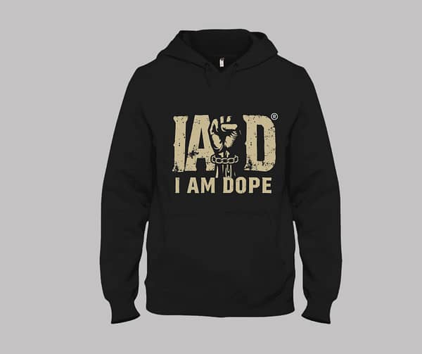 I Am Dope - Black Designer/Streetwear Hoodie