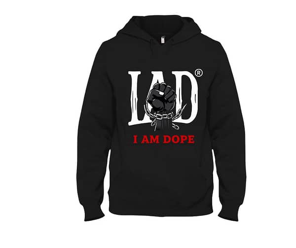 I Am Dope - Black Designer/Streetwear Hoodie